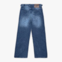 Custom Clothing Manufacturer Digital Printing Patterns Acid-Washed Jeans