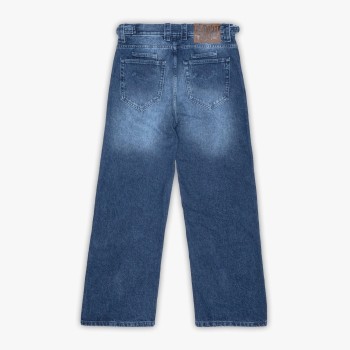 Custom Clothing Manufacturer Digital Printing Patterns Acid-Washed Jeans