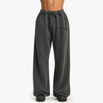 Custom Clothing Manufacturer Digital Printing Acid-Washed Sweatpants
