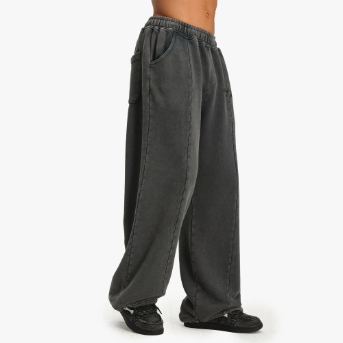 Custom Clothing Manufacturer Digital Printing Acid-Washed Sweatpants