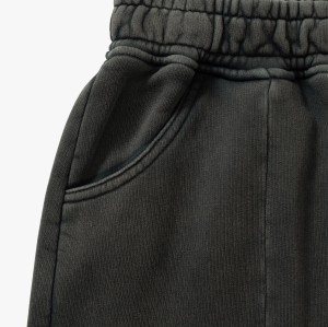 Custom Clothing Manufacturer Digital Printing Acid-Washed Sweatpants