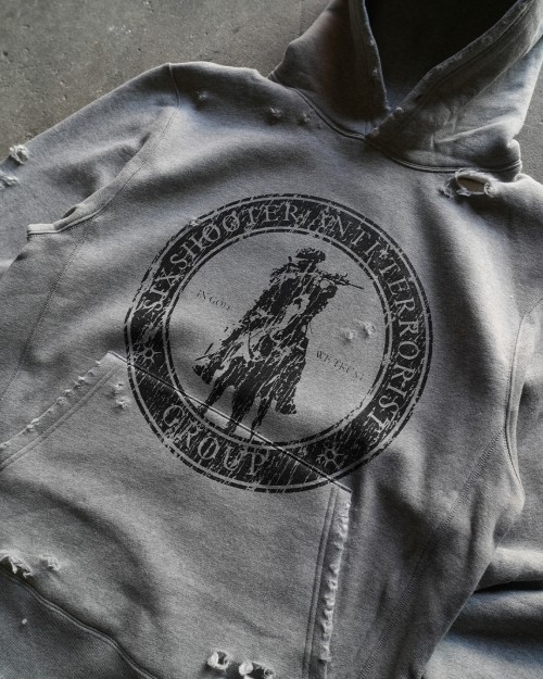 Custom Clothing Manufacturer Digital Printing Distressed Hoodies