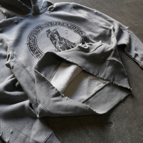 Custom Clothing Manufacturer Digital Printing Distressed Hoodies