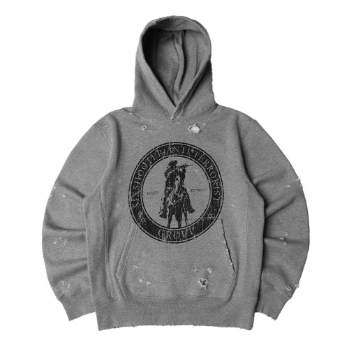 Custom Clothing Manufacturer Digital Printing Distressed Hoodies