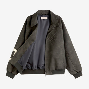 Custom Clothing Manufacturer Digital Printing Logo PU Jacket