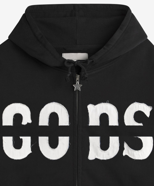 Custom Clothing Manufacturer Appliqué Embroidery Zipper Cardigan Hoodie