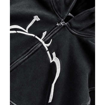 Custom Clothing Manufacturer Digital Printing Acid Wash Hoodies