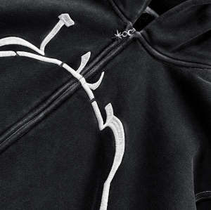 Custom Clothing Manufacturer Digital Printing Acid Wash Hoodies