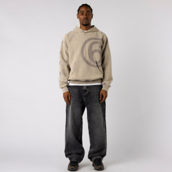 Custom Clothing Manufacturer Digital Printing Acid-Washed Hoodies