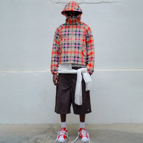 Custom Clothing Manufacturer Nylon Reversible Embroidered Logo Hoodies