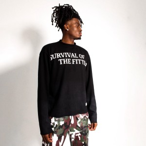 Custom Clothing Manufacturer Digitally Printed Logo Waffle T-shirt