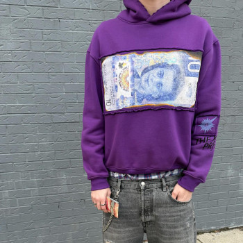 Custom Clothing Manufacturer Appliqué Embroidery Digital Printing Hoodie