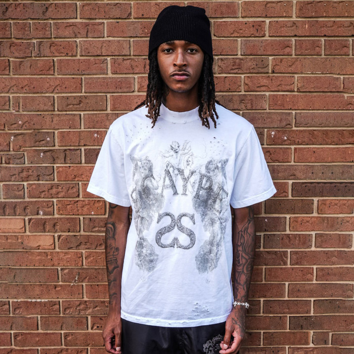 Custom Clothing Manufacturer Distressed Screen Printed T-shirts