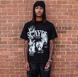 Custom Clothing Manufacturer Distressed Screen Printed T-shirts