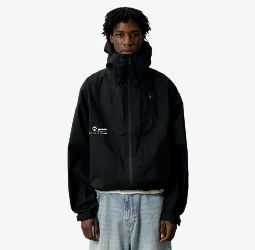 Custom Clothing Manufacturer Digital Printing LOGO Nylon Waterproof Jacket