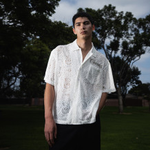 Custom Clothing Manufacturer Jacquard Fabric Embroidered LOGO Shirt