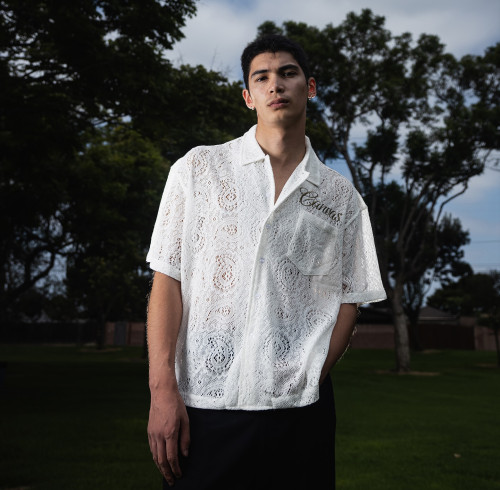 Custom Clothing Manufacturer Jacquard Fabric Embroidered LOGO Shirt