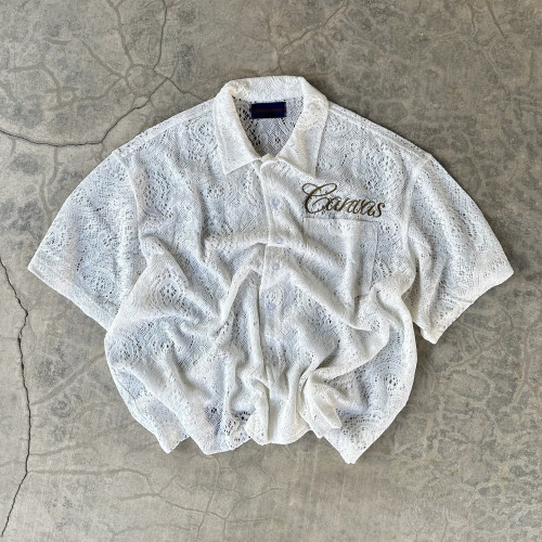 Custom Clothing Manufacturer Jacquard Fabric Embroidered LOGO Shirt