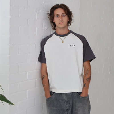 Custom Clothing Manufacturer Digital Printing LOGO Color Blocking T-Shirt