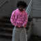 Custom Clothing Manufacturer Screen Printing Acid Wash  Pullover Hoodies