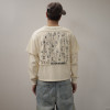 Custom Clothing Manufacturer Distressed Screen Printing Faux two-piece T-shirt