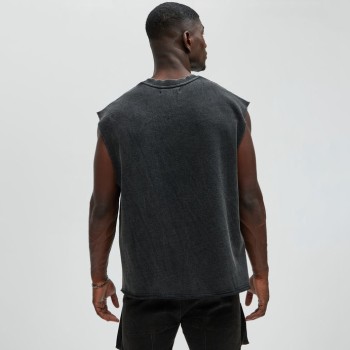 Custom Clothing Manufacturer Acid Wash Raw T-Shirts