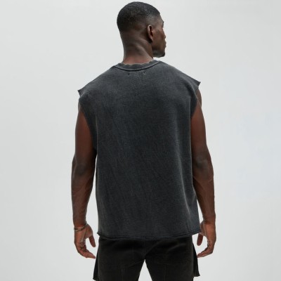 Custom Clothing Manufacturer Acid Wash Raw T-Shirts