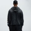 Custom Clothing Manufacturer Acid Wash Raw Digital Printing Hoodies