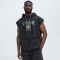 Custom Clothing Manufacturer Raw Digital Printing sleeveless hoodies
