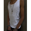 Custom Clothing Manufacturer Screen Printing 100% Cotton Vest