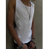 Custom Clothing Manufacturer Screen Printing 100% Cotton Vest