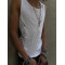 Custom Clothing Manufacturer Screen Printing 100% Cotton Vest