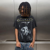 Custom Clothing Manufacturer Screen Printing Acid Wash Raw T-shirt