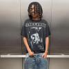 Custom Clothing Manufacturer Screen Printing Acid Wash Raw T-shirt