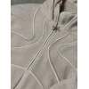 Custom Clothing Manufacturer Patchwork Lamb Fleece Hoodies