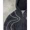 Custom Clothing Manufacturer Patchwork Lamb Fleece Hoodies