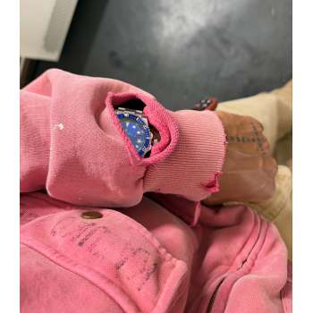 Custom Clothing Manufacturer Acid Wash Distressed Pullover Hoodies