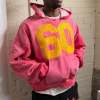 Custom Clothing Manufacturer Acid Wash Distressed Digital Printing Hoodies