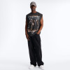 Custom Clothing Manufacturer Digital Printing Raw sleeveless T-shirt