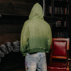 Custom Clothing Manufacturer Distressed Embroidery Acid Wash Hoodies