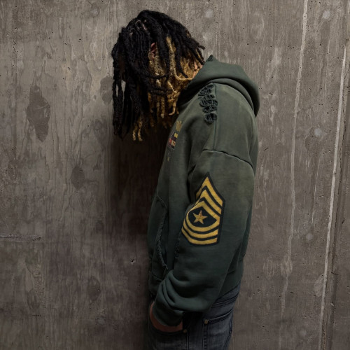 Custom Clothing Manufacturer Distressed Digital Printing Acid Wash Hoodies