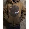 Custom Clothing Manufacturer Digital Printing Acid Wash Distressed Hoodies
