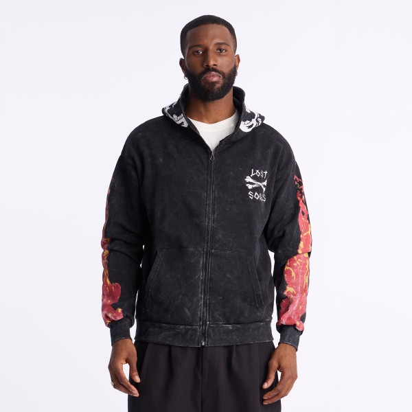 Custom Clothing Manufacturer Acid Wash Digital Printing Hoodies
