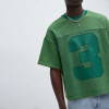 Custom Clothing Manufacturer Acid Wash Digital Printing T-Shirt