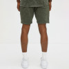 Custom Clothing Manufacturer Acid Wash Appliqué Embroidered Shorts