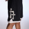 Custom Clothing Manufacturer Appliqué Embroidery Color-Blocked Casual Shorts