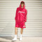 Custom Clothing Manufacturer Acid Wash Embroidery Athletic Hoodie Set