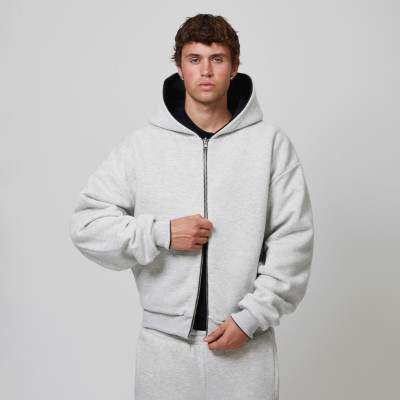 Custom Clothing Manufacturer Oversize Cotton Reversible Hoodie