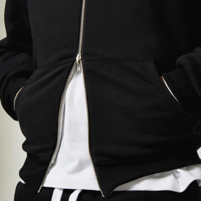 Custom Clothing Manufacturer Oversize Cotton Reversible Hoodie