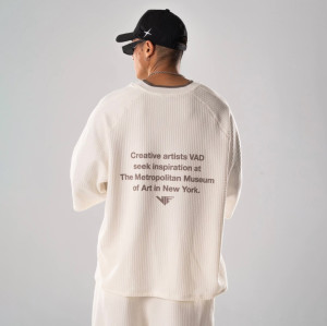 Custom Clothing Manufacturer Digitally Printed color-blocked T-Shirt